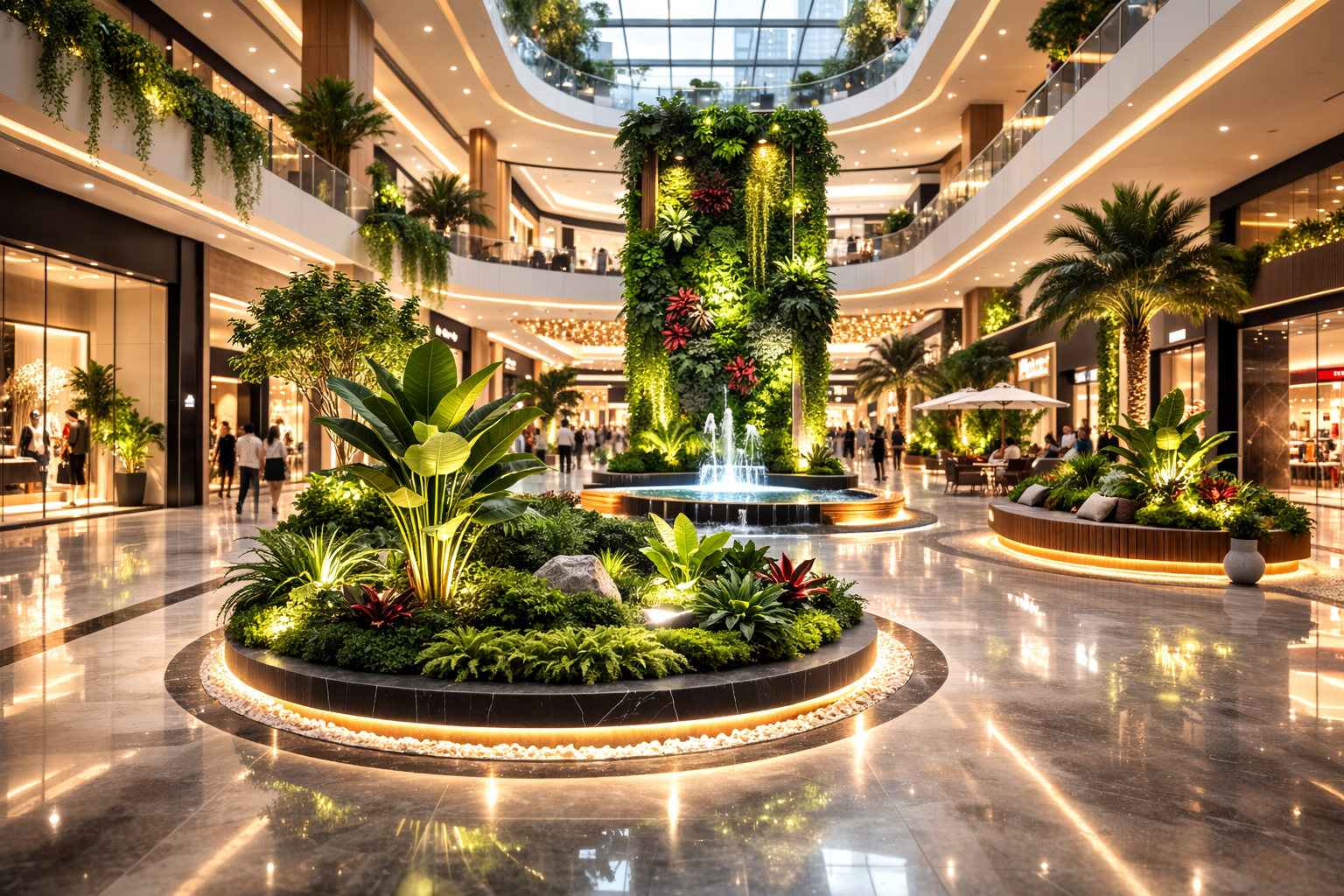 Mall Green Installation